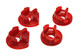 Energy Suspension 01-05 Honda Civic/CRX Red Motor Mount Inserts (Manual Transmission) (2 Torque Moun Energy Suspension 01-05 Honda Civic/CRX Red Motor Mount Inserts (Manual Transmission) (2 Torque Moun